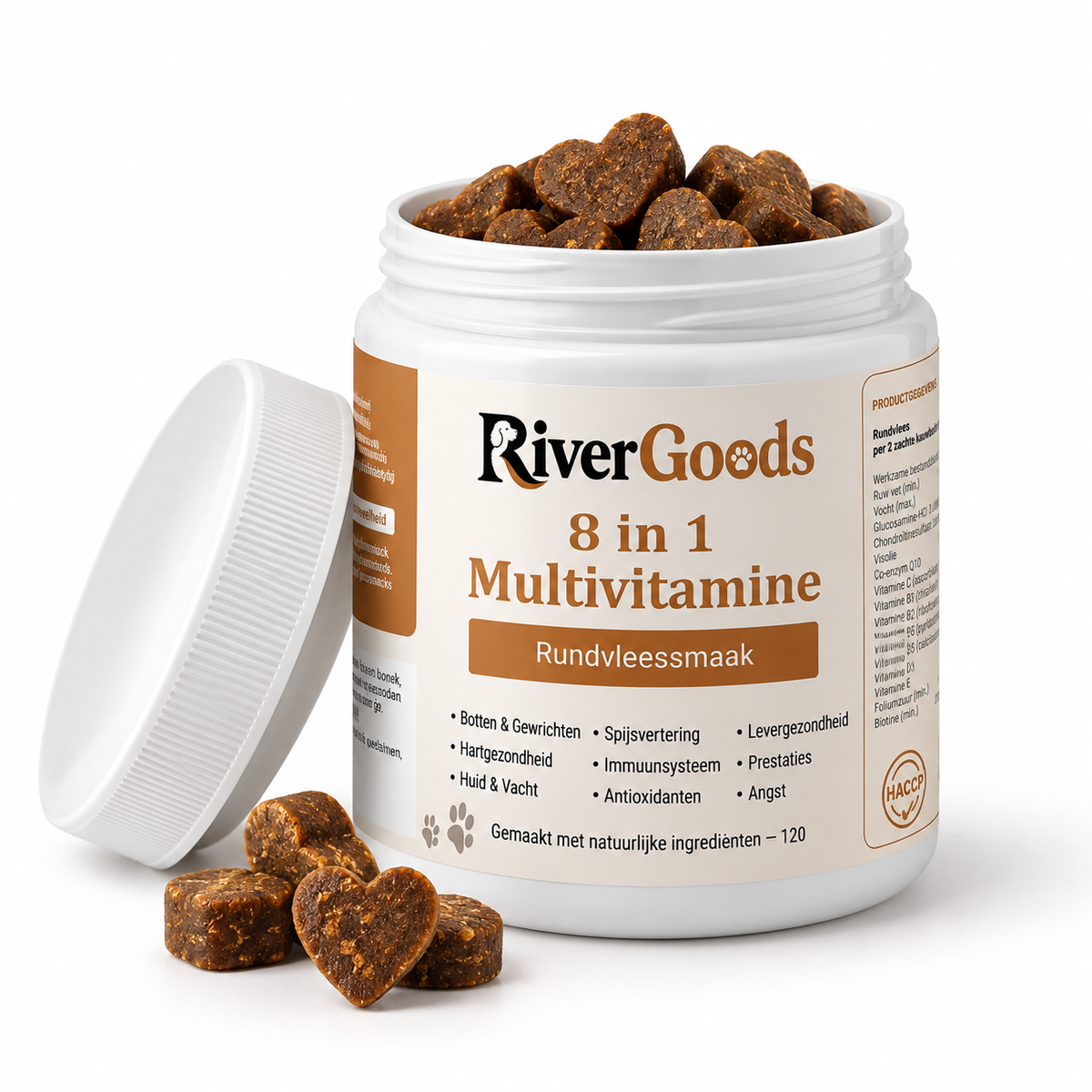 RiverGoods Multivitamine 8-in-1 Kauwsnack